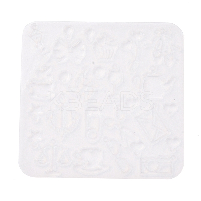 Pendant Silicone Molds AJEW-S041-04A-1