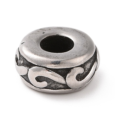304 Stainless Steel European Beads STAS-M301-31AS-1