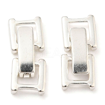 Eco-Friendly Brass Watch Band Clasps LS-KK-M225-28S-1