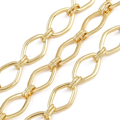 Brass Rhombus Link Chains CHC-L054-09G-1
