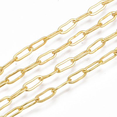Brass Paperclip Chains CHC-S008-001A-G-1