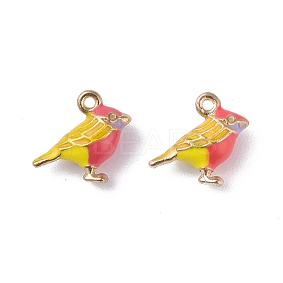Alloy Enamel Pendants LS-ENAM-R149-08C-G-1