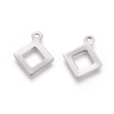 Tarnish Resistant 201 Stainless Steel Charms STAS-I123-06P-1
