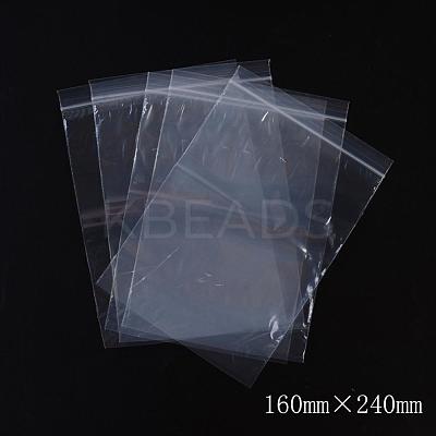 Plastic Resealable Packaging Bags OPP-G001-F-16x24cm-1