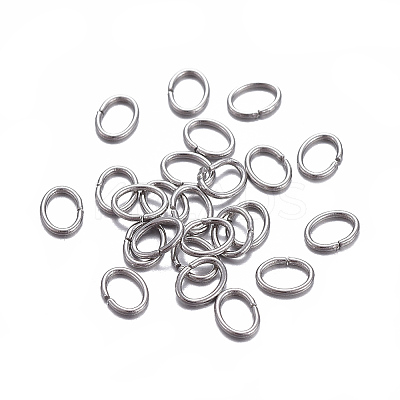 400Pcs 304 Stainless Steel Open Jump Rings STAS-ZF0001-26C-1