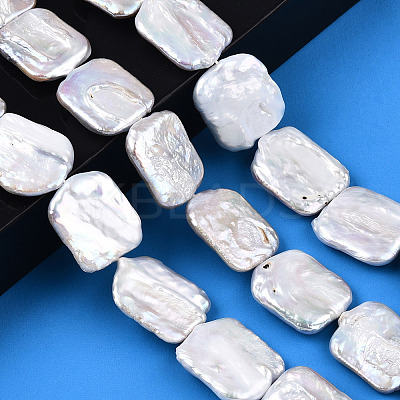 Natural Keshi Pearl Beads Strands PEAR-S020-D08-1