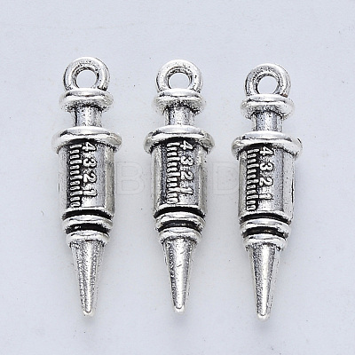 Tibetan Style Alloy Pendants TIBE-R316-096AS-RS-1