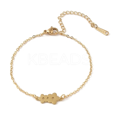 304 Stainless Steel Bracelets LS-BJEW-Q340-04G-1