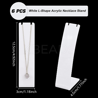 Acrylic Necklace Displays NDIS-FG0001-01-1