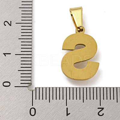 Ion Plating(IP) 304 Stainless Steel Pendants STAS-U024-01S-1