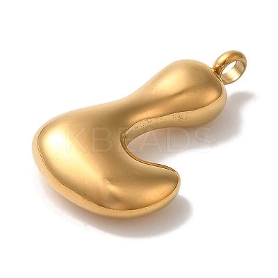 Ion Plating(IP) 304 Stainless Steel Pendants X-STAS-M017-08G-12-1