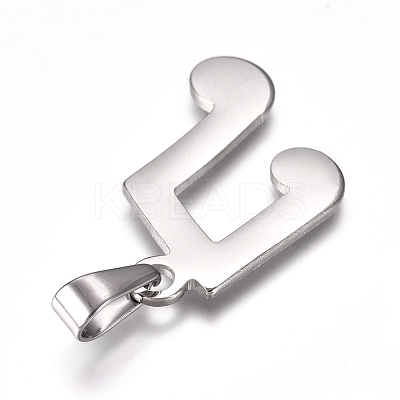 Tarnish Resistant 304 Stainless Steel Pendants STAS-I135-13P-1