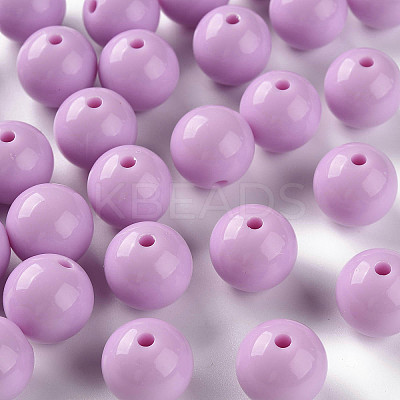 Opaque Acrylic Beads X-MACR-S370-C16mm-A03-1