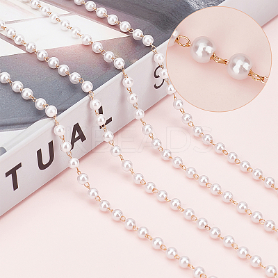DIY Imitation Pearl Bracelet Necklace Making Kits DIY-BBC0001-08-1