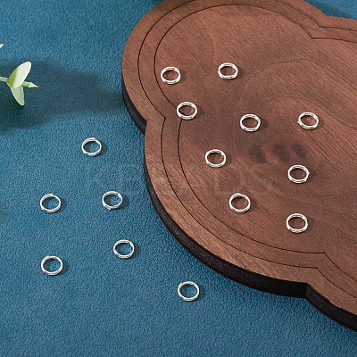925 Sterling Silver Split Jump Rings STER-TA0001-48C-1