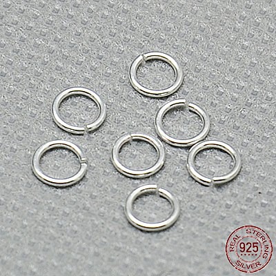 Sterling Silver Open Jump Rings X-STER-A005-28-1