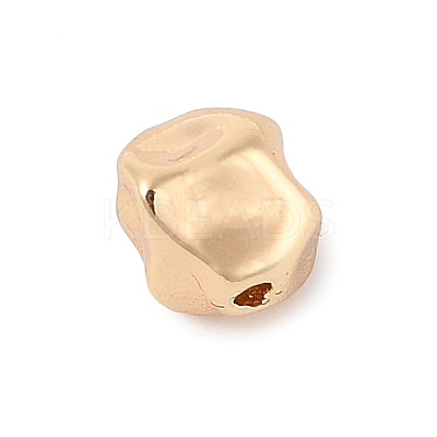 Nuggets Brass Beads KK-F889-01G-06-1