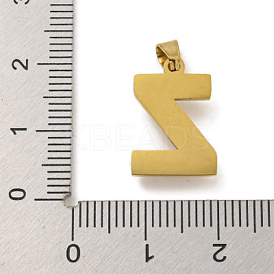 Ion Plating(IP) 304 Stainless Steel Pendants STAS-U024-01Z-1