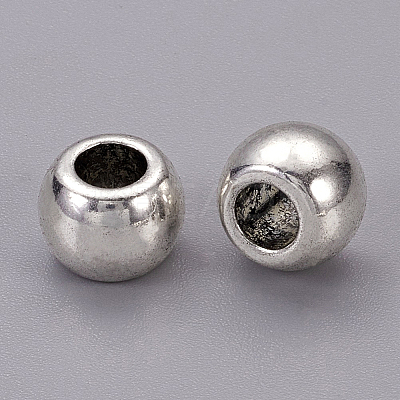 Tibetan Style Alloy Beads LS-K08T4-AS-RS-1