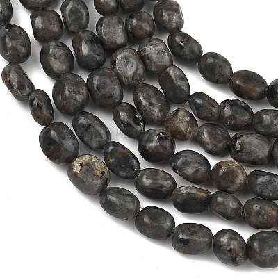 Natural Fluorescent Syenite Rock(Glow under UV Light) Beads Strands GG-C286-A26-1