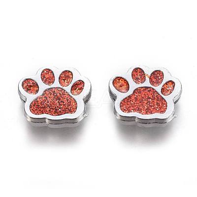 Alloy Enamel Slider Charms ENAM-WH0047-11A-1