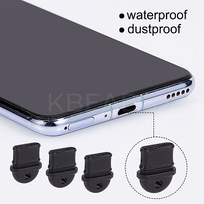 50Pcs Plastic Mobile Dustproof Plugs FIND-GA0004-06-1