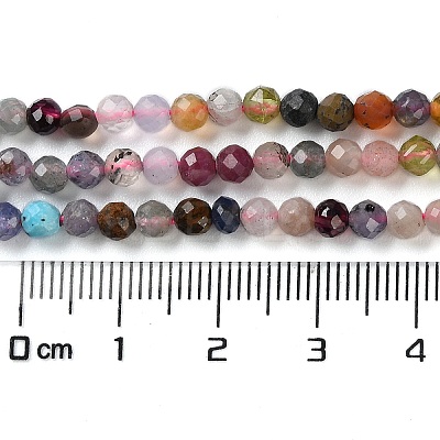 Natural & Synthetic Gemstone Beads Strands G-G048-A02-01-1