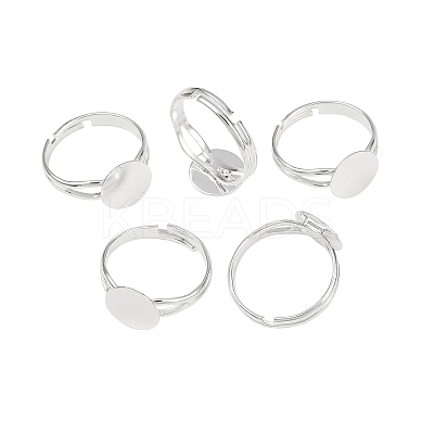 Brass Ring Components KK-C3044-10mm-S-1