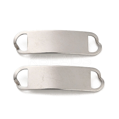 Non-Tarnish 201 Stainless Steel Connector Charms STAS-K265-02D-P-1