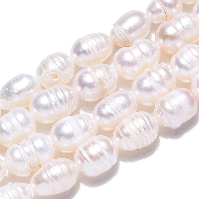 Natural Cultured Freshwater Pearl Beads Strands PEAR-N012-06K-1