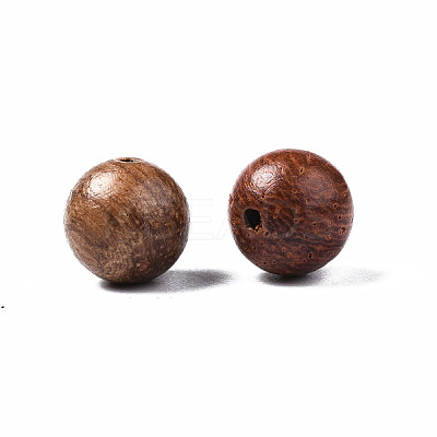 Natural Wood Beads WOOD-S666-8mm-01-1