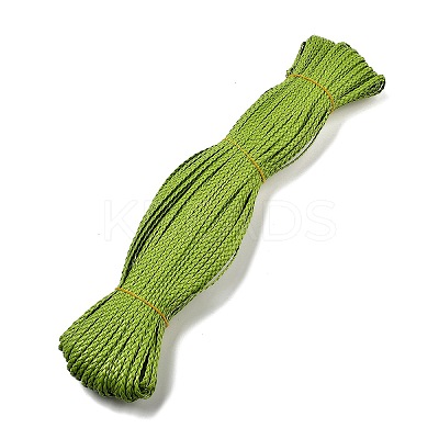 3-Ply PU Leather Braided Cord OCOR-Q059-01I-1