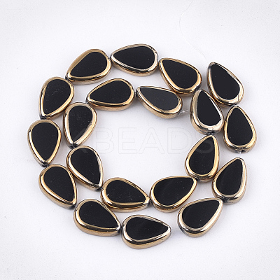 Electroplate Glass Beads Strands EGLA-S188-04A-1