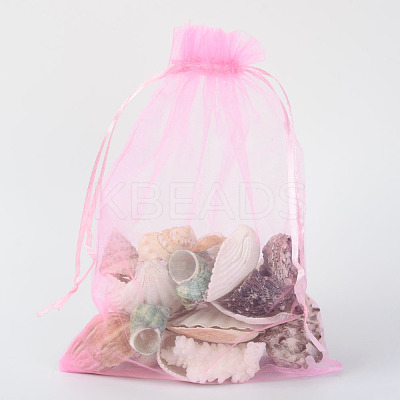 Organza Gift Bags with Drawstring OP-R016-17x23cm-02-1