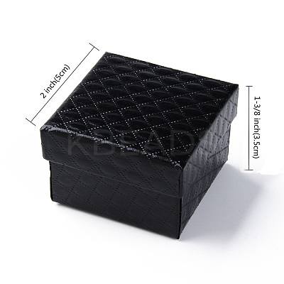 Square Cardboard Ring Boxes X1-CBOX-S020-03-1