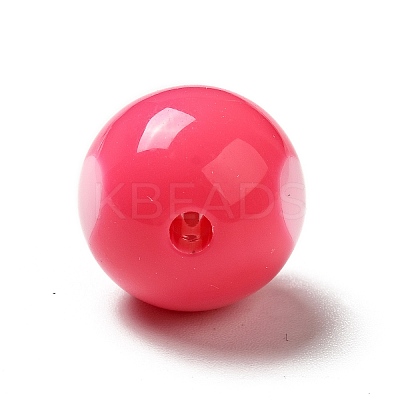 Two Tone Opaque Acrylic Beads SACR-K003-03B-1