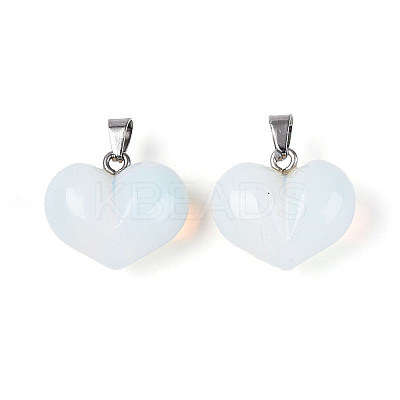 Opalite Chunky Pendants G-T143-19B-1