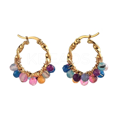 201 Stainless Steel Hoop Earrings EJEW-JE04223-05-1
