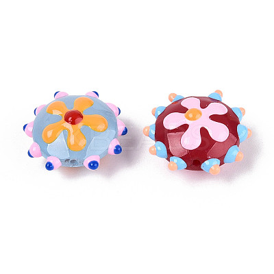 Handmade Lampwork Beads X-LAMP-T023-25M-1