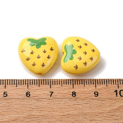 Opaque Acrylic Beads MACR-V001-01B-1