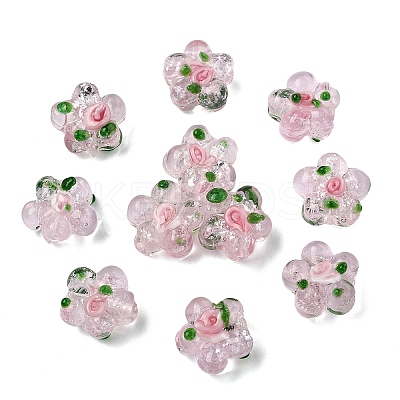 15PCS Handmade Lampwork Beads LAMP-YW0001-66A-1