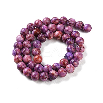 Natural Turquoise Dyed Beads Strands TURQ-U001-02D-1
