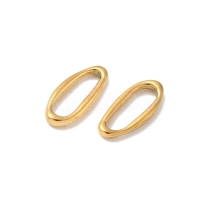 304 Stainless Steel Oval Linking Rings STAS-L300-010A-G-1