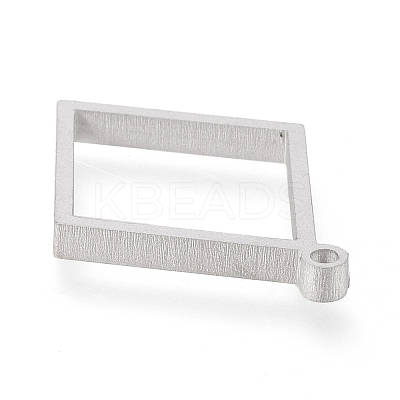 Tarnish Resistant 304 Stainless Steel Open Back Bezel Pendants LS-STAS-K208-08P-1