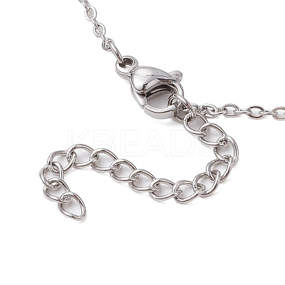 304 Stainless Steel Necklaces NJEW-JN05041-1