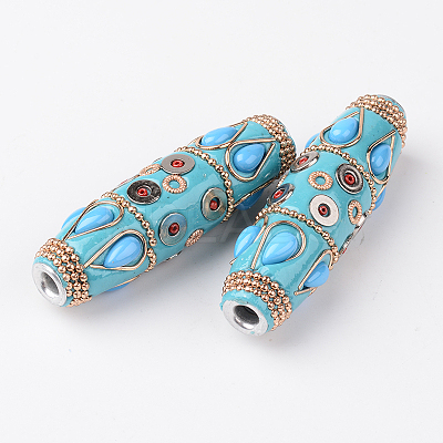 Rice Handmade Indonesia Beads IPDL-L002-01B-1