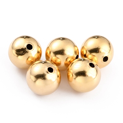 Brass Beads KK-O133-011C-G-1