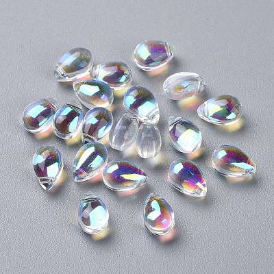 Transparent Glass Beads LS-X-GGLA-M004-05A-01-1