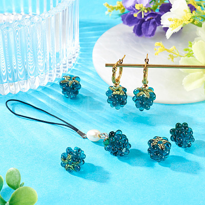 4Pcs Handmade Lampwork Beads LAMP-TA0002-24C-1