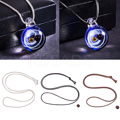 DIY Jewelry Galaxy Universe Ball Necklaces Making DIY-BC0009-20A-1